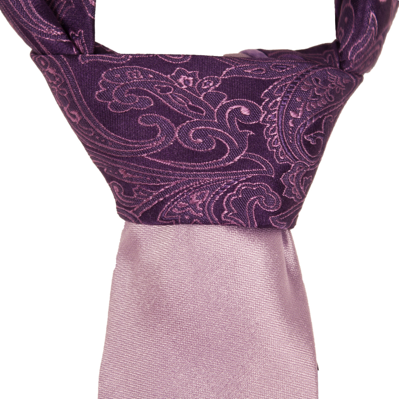 Full Knot | Lavender & Purple Paisley