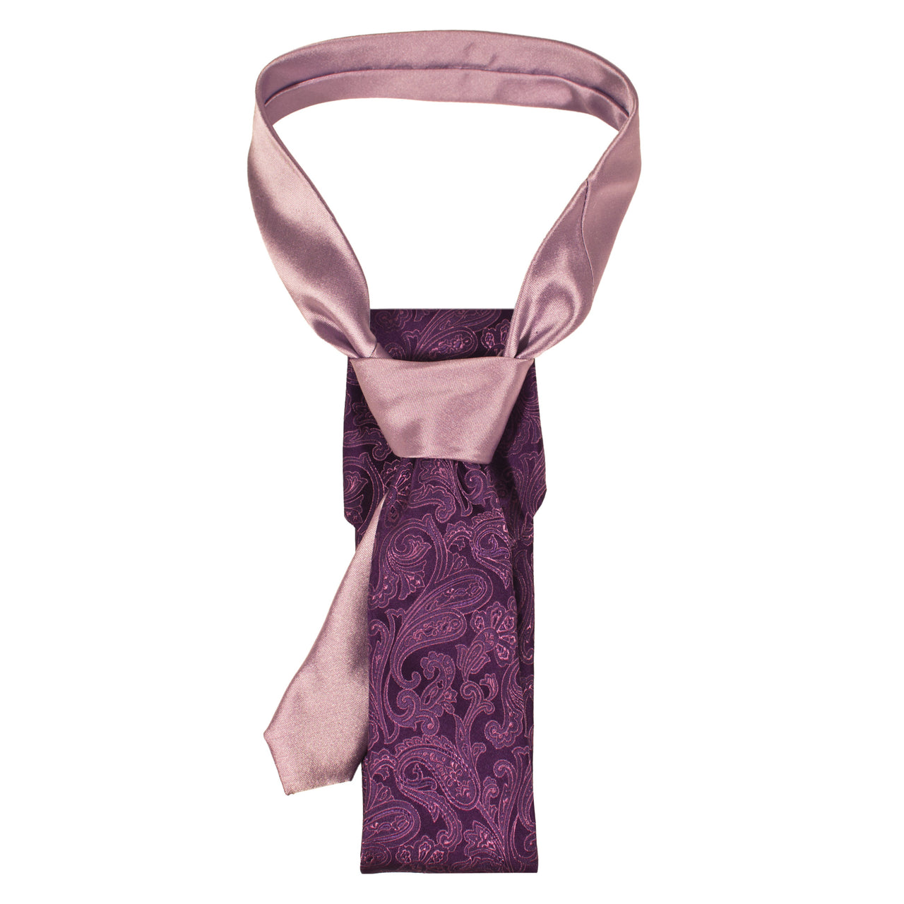 Full Knot | Purple Paisley & Lavender
