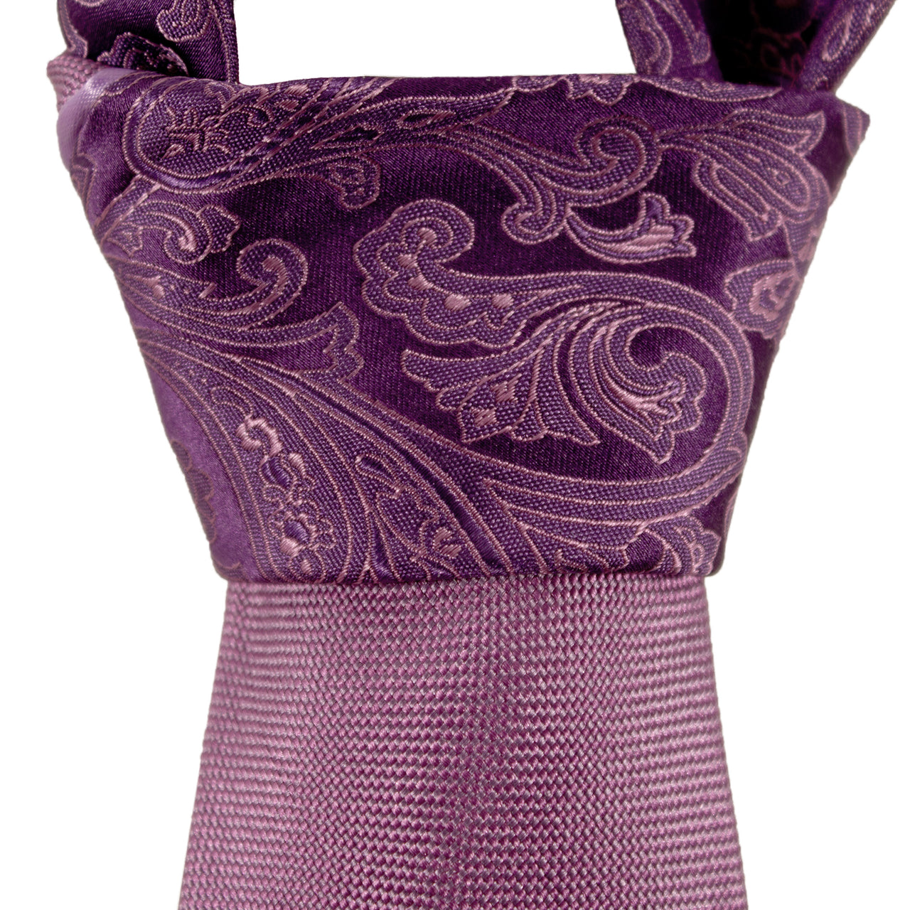 Full Knot | Mauve & Purple Paisley