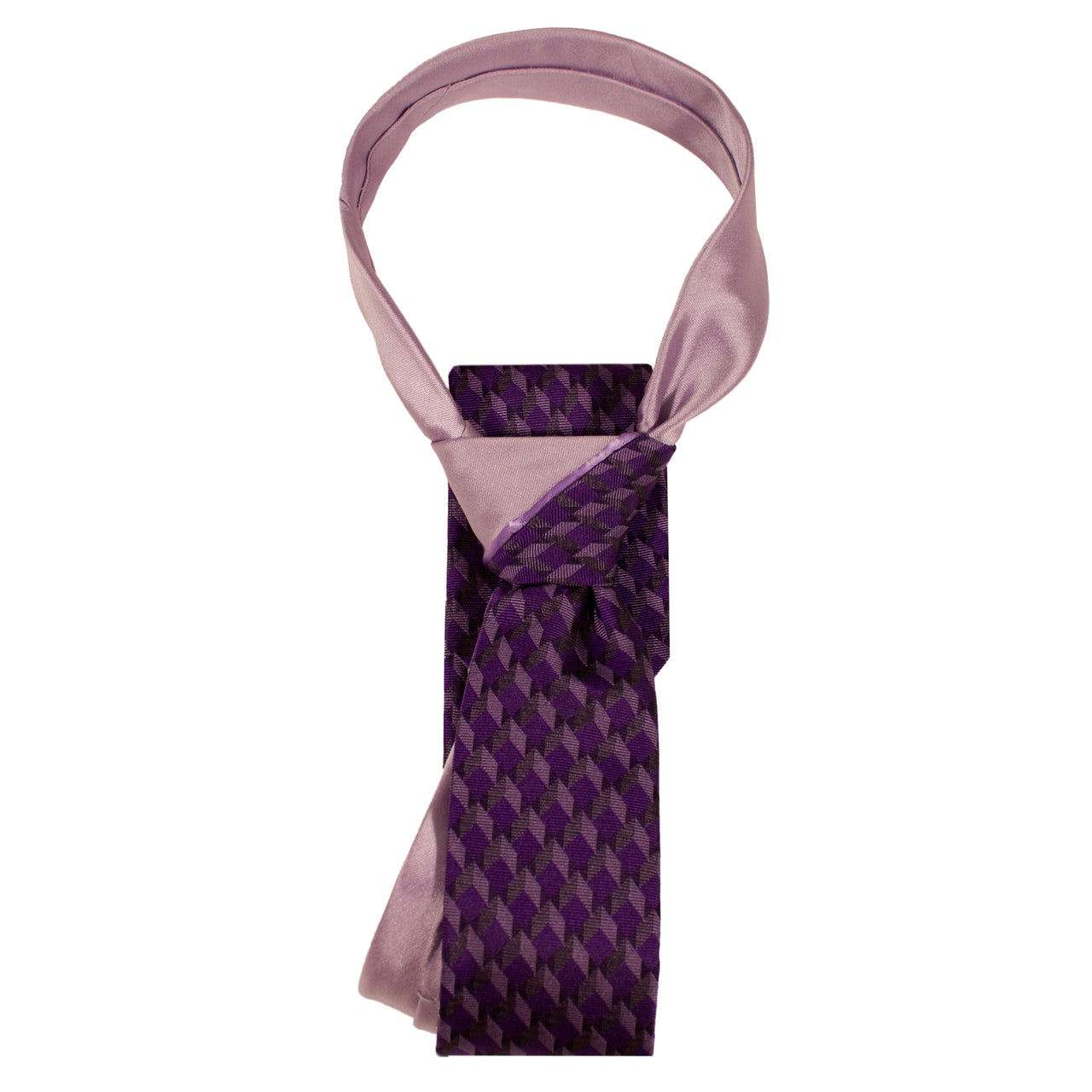 Split Knot Lower | Purple w/Black Purple & Lavender