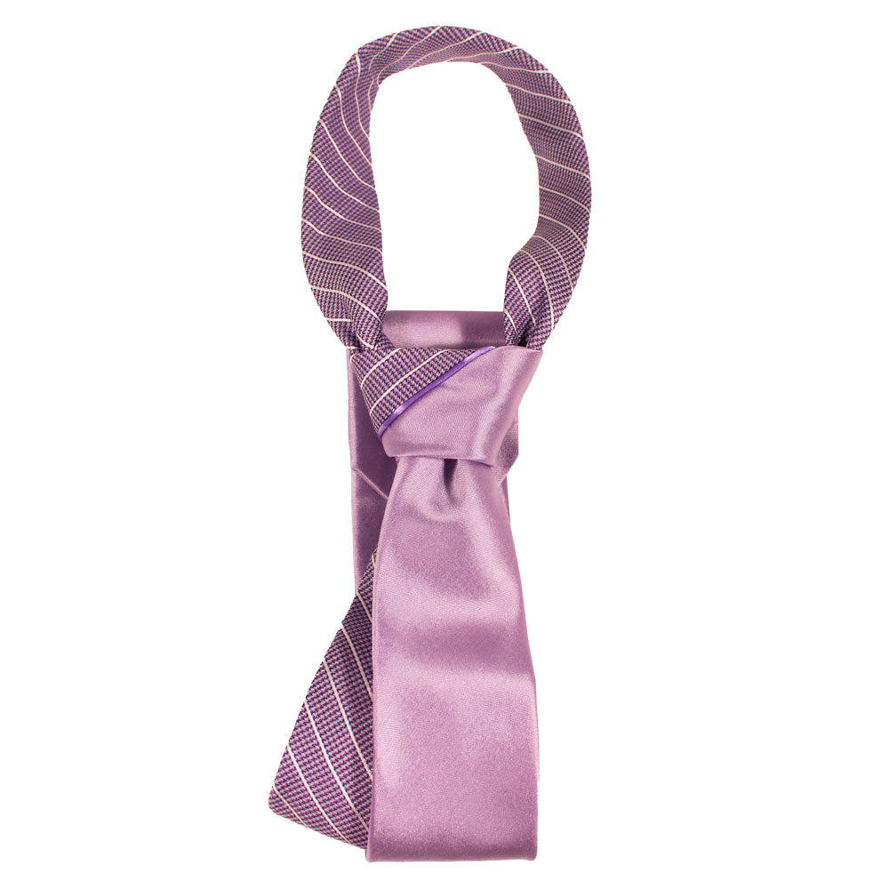 Split Knot Lower | Lavender & Light Gray